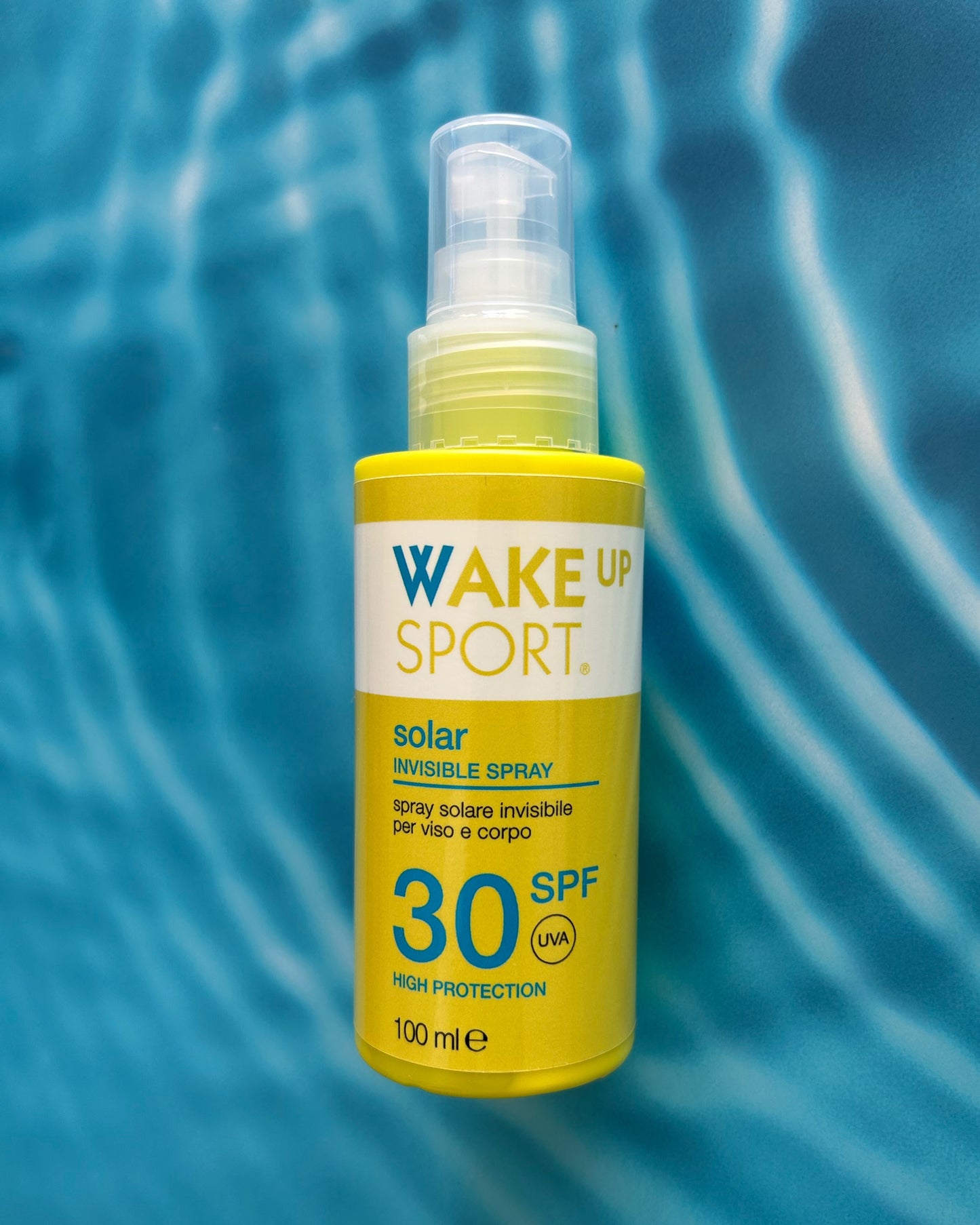 spray solare invisibile per viso e corpo SPF30