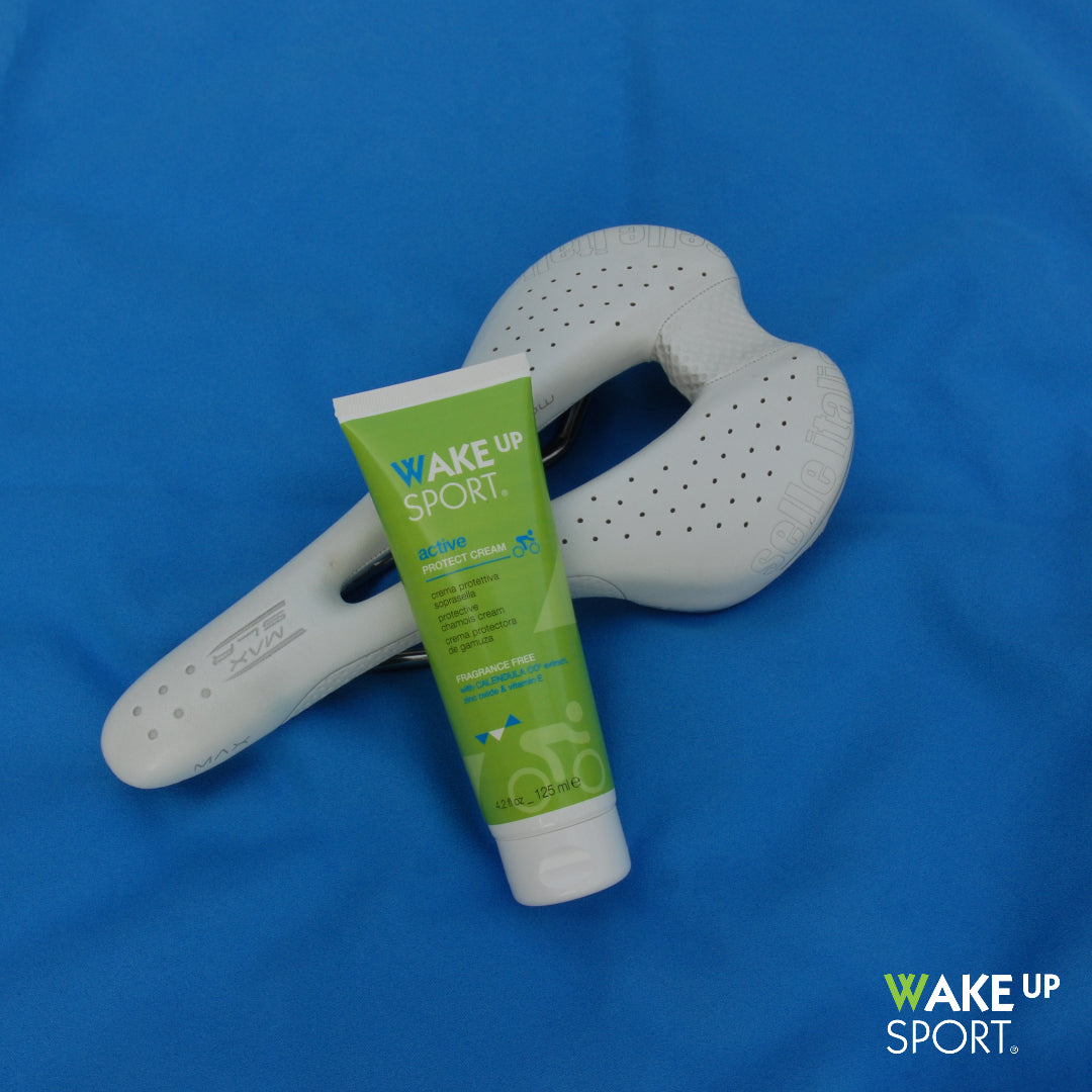 ciclismo crema protettiva soprasella wake up sport