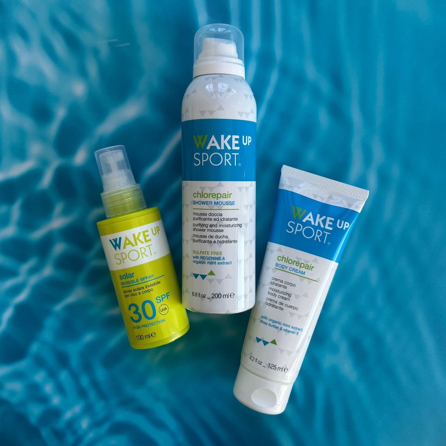 promo NUOTO = shampoo piscina/mare + crema idratante